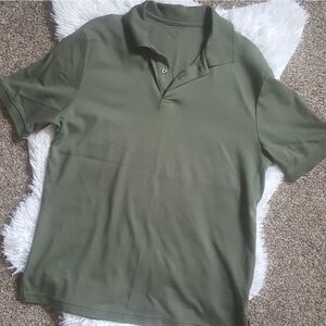 J Ferrar Green Polo shirt Size Medium